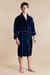 Salcombe Men's Dressing Gown - Model Front | Bown of London